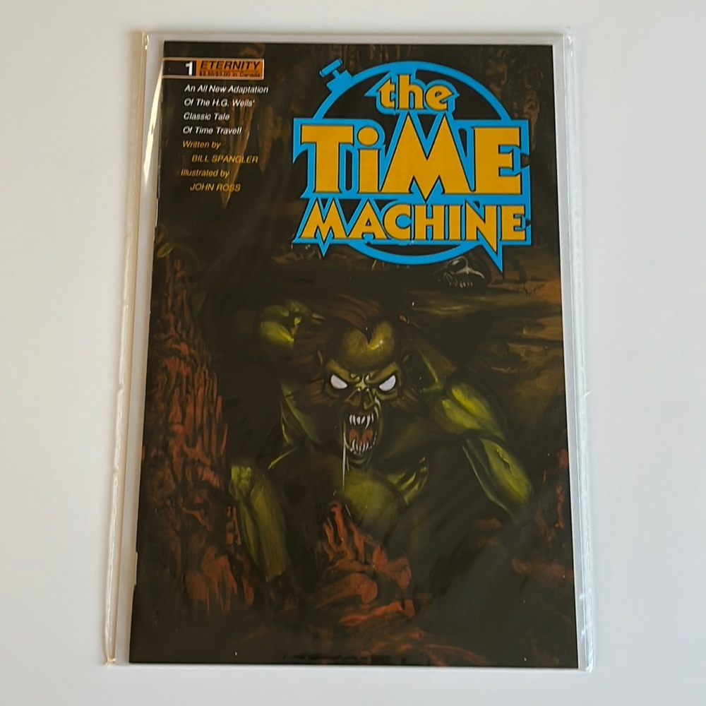 The Time Machine #1 1990 Eternity Comics Vintage Comic Book
